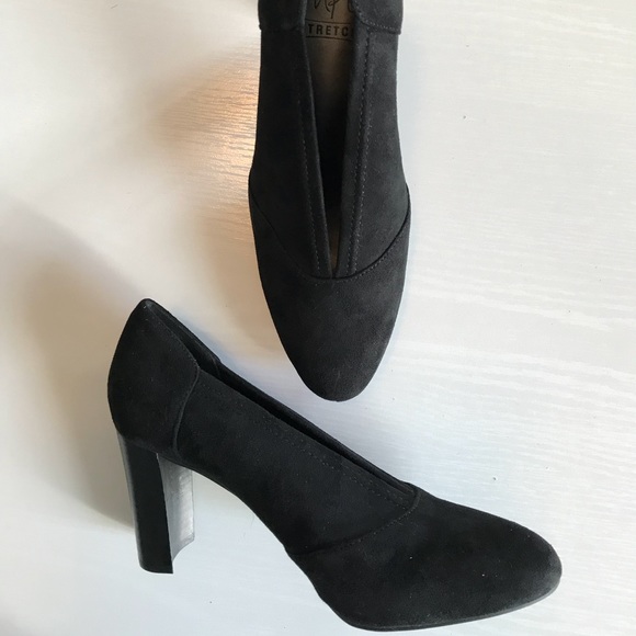 Impo Shoes - IMPO stretch black heels